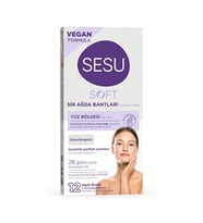 Sesu Soft Sir Ağda Bantları Yüz Bölgesi 12 Li