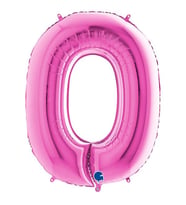 Grabo Folyo Rakam 0 Pembe 40 Inc 101 Cm