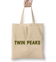 Twin Peaks Logo Plain Bez Çanta Uzun Saplı