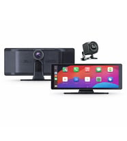 SChitec 4K Ultra Araç İçi Akıllı Ekran – Ön ve Arka Kameralı, Kablosuz CarPlay ve Android Auto Destekli (10.26”) YK3507