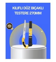 Mey İthalat® Bahçe ve Ağaç Budama Testeresi Ergonomik Saplı