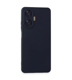 Realme C55 Kılıf Nano İçi Kadife Silikon - Lacivert
