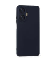Realme C55 Kılıf Nano İçi Kadife Silikon - Lacivert
