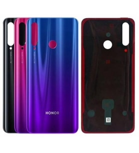 Honor 20i Arka Pil Batarya Kapak Cam (Mor)
