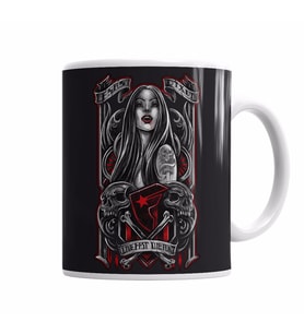 Vampira Vampir Kupa Bardak Porselen