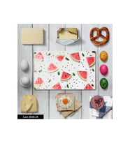Baskılı Cam Kesme  ve Sunum Tahtası temperli Cam  25x35cm