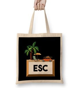 Esc Vacation Escape Key Professional Programmer Bez Çanta Uzun Saplı