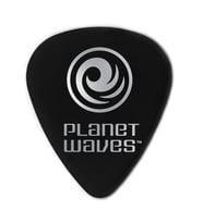Planet Waves 1CBK6-25 Selüloit Pena Siyah Heavy (25'li Paket)  Mat Siyah - Sert - Kaydırmaz