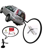 Nissan X-Trail Arka Silecek Kolu ve Süpürgesi 2000-2007