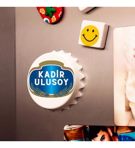 Esprili İsme Özel Kapak Magnet Açacak