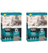 Reflex Aktif Karbonlu Topaklanan Kedi Kumu 6 Lt 2 Adet