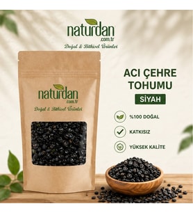Acı Çehre Tohumu Siyah - 100 gr