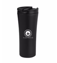 Baskılı Logolu Çift Katmanlı Kaliteli Çelik 500 Ml  Termos Bardak Mug Araç Kahve Çay Termosu