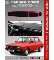 RENAULT TOROS 12 KAPAKLI MODEL Torpido Örtüsü Ön Göğüs Koruma Araca Özel Çatlamayı Önler Kaymaz