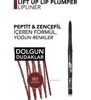 Lexroo Lift Up Lip Plumper Lipliner Dolgunlaştırıcı Etkili & Uzun Süre Kalıcı Dudak Kalemi