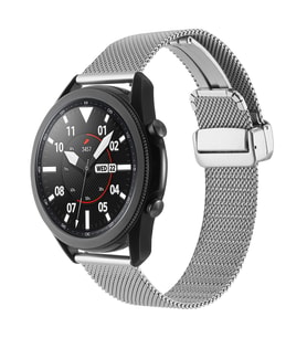 Huawei GT2 46mm Zore KRD-85 22mm Metal Kordon (Gümüş)