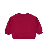 Civil Baby MINI CREW Baskılı 6-18 Ay Sweatshirt - Bordo