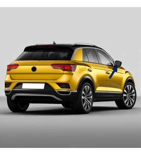 VW T-Roc 2018-2021 Sağ Dış Dikiz Ayna Camı Isıtmalı 2GA857522D