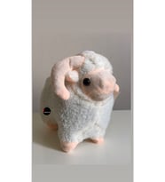 Sesli Kuzu Koç Peluş Oyuncak 25 Cm (Çok Renkli)