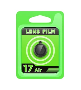 Apple İphone 17 Air Raze Metal Kamera Lens - Siyah
