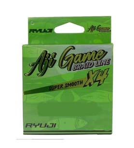 Ryuji Aji Game x4 Süper Smooth İp Misina CHARTREUSE-150 MT-0,05 MM