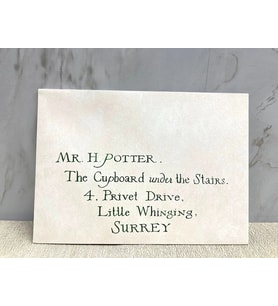 Harry Potter Davet Mektubu 10'lu