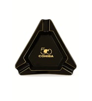 Cohiba 50. Yıl Siyah Porselen Üçlü Puro Küllüğü (Karışık)