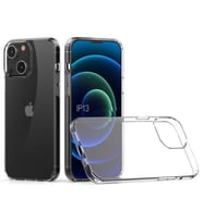 Apple iPhone 13 Mini Kılıf Şeffaf Lüx Ultra Koruma Silikon (Renksiz)