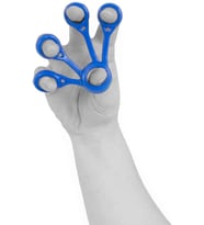 Finger , Silikon El Parmak Egzersiz Aparatı , Mavi