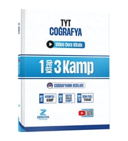 Zeduva Yayınları Coğrafyanın Kodları TYT Coğrafya 1 Kitap 3 Kamp Video Ders Kitabı