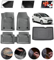 Ford B-Max Uyumlu Paspas Araca Özel Bagaj Havuzu MBS Gri