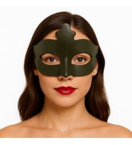 Haki Yeşil Renk Masquerade Kostüm Partisi Venedik Balo Maskesi