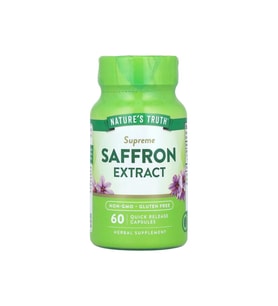 Supreme Saffron Extract, 60 Quick Release Capsules