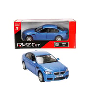 Rmz City 1:32 Avrupa Serisi Die Cast Çek Bırak Model Araba - Mavi Bmw M5