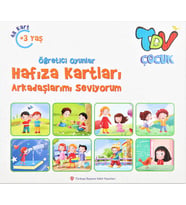 Öğretici Oyunlar Hafıza Kartları Arkadaşlarımı Seviyorum