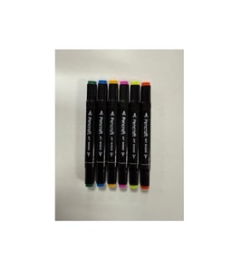 6 Li Kutulu Marker Profosyonel Boya Kalemi 8315