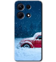 İnfinix Note 30 Pro Kılıf HD Desen Baskılı Kılıf - Karlı Vosvos