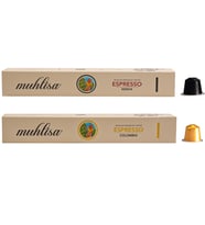 Muhlisa Espresso Kapsül Kahve 2 Kutu Kenya, Colombia (20 KAPSÜL) %100 Arabica
