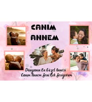 Çılgıntrend Anneye Özel Duvar Posteri 35 x 25 cm