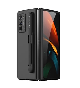 Microsonic Samsung Galaxy Z Fold 2 Kılıf S-Pen Fold Edition Siyah