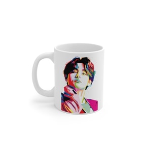Bts Kim Taehyung Baskılı Kupa Bardak