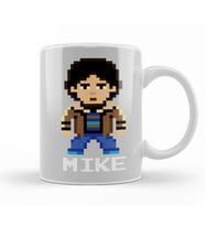Mike Wheeler Stranger Things Pixel Character Kupa Bardak Porselen