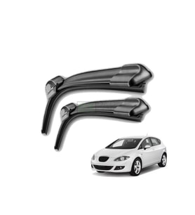 SEAT LEON MK2 ÖN CAM SİLECEK SÜPÜRGESİ TAKIMI 2005 - 2012 LEON STYLENCE ÖN SİLECEK TAKIMI