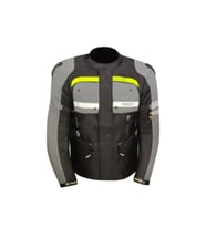 Motosiklet Montu Long 4 Mevsim Full Korumalı Maxdura 600-D Dayanıklı Kumaş Touring Motor Mont Yellow