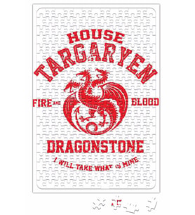 Game Of Thrones House Targaryen Puzzle 240 Parça Yapboz