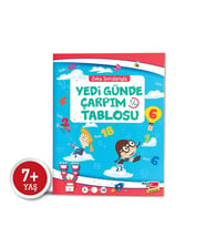 Yedi Günde Çarpım Tablosu 7/24 - Dikkat Atölyesi Yayınları