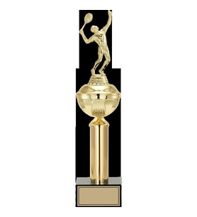 ODAK KUPA - Figürlü Kupalar - Tenis Erkek Figürlü Kupalar FG-047 B - 43 cm