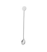 304 Çelik 21 cm Kokteyl Karıştırma Kahve Latte Karıştırma Barmen Kaşığı cin764by