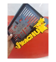 Motor Plakalık Pikachu Canlı Renkler