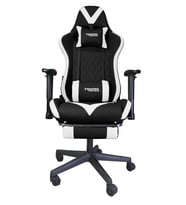 TWISTED MINDS TM8250-NW COMFORT E-SPOR OYUNCU KOLTUĞU - SİYAH / BEYAZ (Sarı-Beyaz)